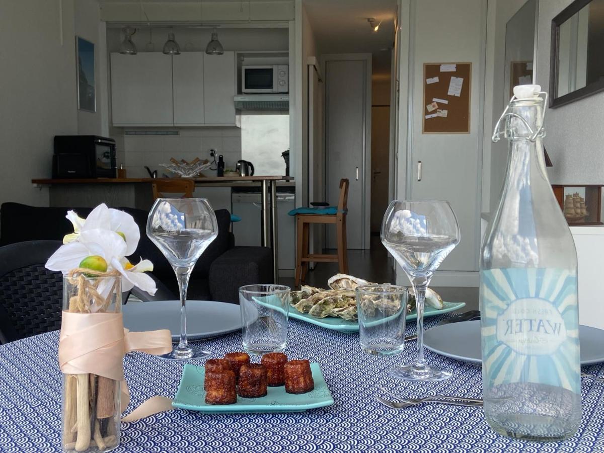 T2 Vue Exceptionnelle Sur Le Bassin D'Arcachon Appartement Andernos-les-Bains Buitenkant foto